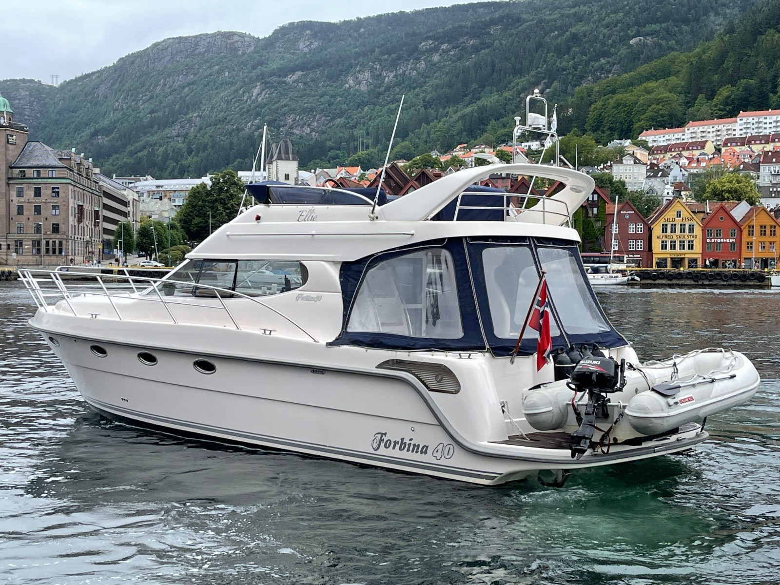 FOBINA 40 Nordav Swivel Davit beste båt tilbehør 2024 2025